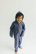 Load image into Gallery viewer, Zip Up Hoodie Waffle Set